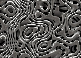 Obraz - Metaliczna abstrakcja (70x50 cm)
