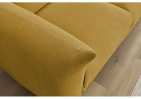 Żółta sofa 193 cm Ernest – Bobochic Paris