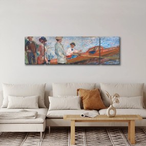 Obraz - Auguste Renoir, Oarsmen at Chatou, reprodukcje (170x50 cm)