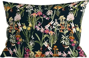 Poszewka na poduszkę z mikrofibry MYSTIC GARDEN 50x70 cm, ciemnozielona