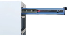 Wózek warsztatowy mobilny na narzędzia EXPERT, 5 szuflad, 645 x 460 x 860 mm, niebieski