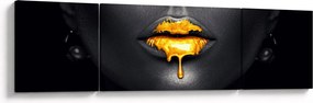 Obraz - Usta kobiety (170x50 cm)