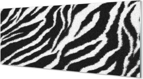 Szklany Panel Detal Pasków: Sierść Zebry