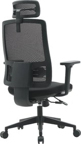 Krzesło do biura i home office Popstar Mesh Lux HR, zgodne z normą BHP
