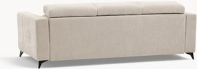 Sofa Nardo z funkcją spania - jasny beżowy szenil Vibe 06