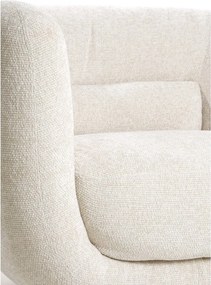 Kremowy fotel Kialy – Light &amp; Living