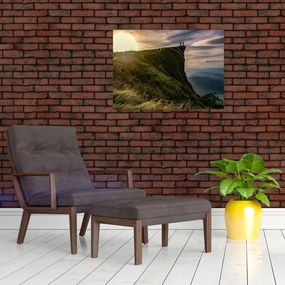 Obraz kobiet na klifie (70x50 cm)