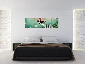 Obraz - Fantasy królik (170x50 cm)