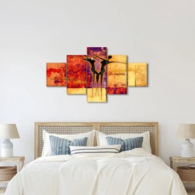 Obraz - Afrykańskie boginie (125x70 cm)