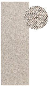 Szarokremowy chodnik odpowiedni do prania 80x240 cm Rocco Dark Cream – Elle Decoration