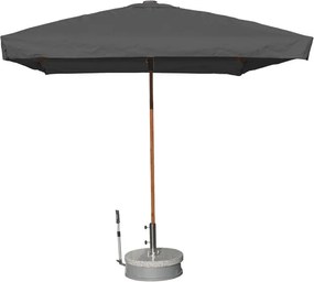 Doppler Gastro Magic Junior Alu Wood parasol ogrodowy 200 x 200 cm antracyt