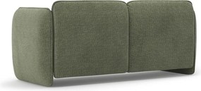 Zielona sofa z tkaniny szenilowej 168 cm Georgia – Micadoni