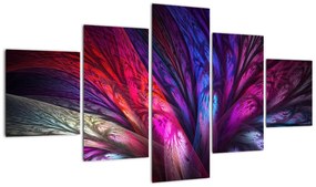 Abstrakcyjny obraz drzewa (125x70 cm)