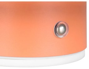 Pomarańczowy kinkiet LED na USB Davey – Trio