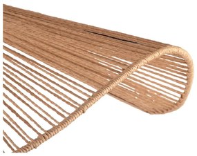 Lampa wisząca w kolorze złota z kloszem z plecionki papierowej ø 62 cm Sombra – Leitmotiv