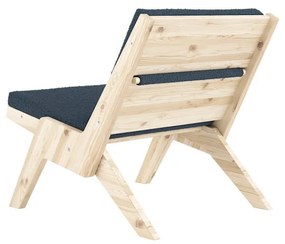 Ciemnoniebieski fotel Sway – Karup Design