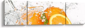 Obraz - Soczyste pomarańcze (170x50 cm)