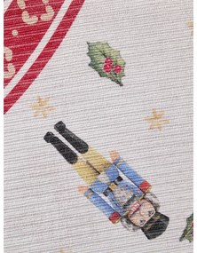 Czerwony okrągły dywan ze świątecznym motywem ø 160 cm Toy's Delight Nutcracker – Villeroy&amp;Boch