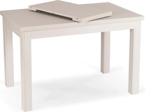 Klasyczny stół rozkładany Skubi 120-160 cm, kaszmir