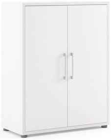 Biały regał modułowy 89x113 cm Prima – Tvilum