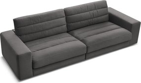 Czarna aksamitna sofa 276 cm Sierra – Bobochic Paris