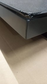 LIVORNO - ogrodowy stół rozkładany 180/240 x 100 x 75,5 cm - Towar z drobną wadą (N531)