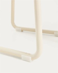 Beżowe metalowe krzesło dziecięce Tinn – Kave Home