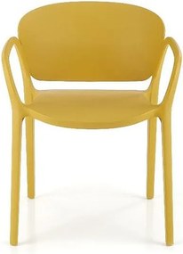 Krzesło K491 musztardowe
