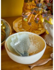 Kremowe kamionkowe miski zestaw 4 szt. 525 ml Lacey – Bloomingville