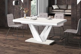 Rozkładany stół do jadalni z matowym blatem Vegas Hubertus