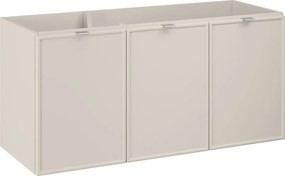 Trzydrzwiowa szafka łazienkowa Bella 120 cm, kaszmir