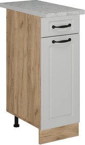 Szafka dolna do kuchni biały domek wiejski 30x60x81.6 r-line