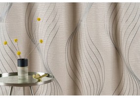 Kremowa zasłona 140x260 cm Sirene – Mendola Fabrics