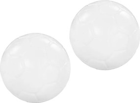 Stół piłkarski GamesPlanet® Glasgow, 121x101x79 cm, biały