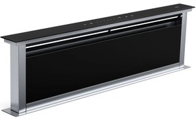 Klarstein Royal Flush 120cm 500.1m³/godz. Okap Blatowy Czarny/Srebrny