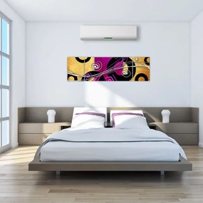 Obraz abstrakcji (170x50 cm)