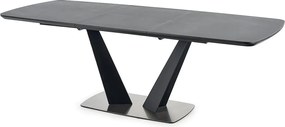 Stół FANGOR 160(220)x90 ciemno szary rozkładany