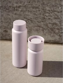 Jasnoróżowy kubek termiczny ze stali nierdzewnej 650 ml Singles – Zone