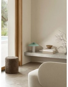 Brązowy puf z materiału bouclé Teddy – Blomus