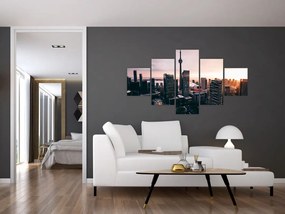 Obraz - Widok na centrum miasta (125x70 cm)