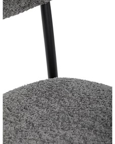 Zestaw krzeseł do jadalni CT-W1021 GREY2, 4 szt.