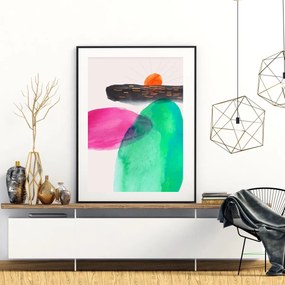 Plakat - Artystyczna abstrakcja (A4)