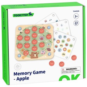 Tooky toy memory gra pamięciowa jabłuszka