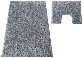 Szary Komplet Chodniczków Łazienkowych E5-F60