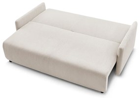 Beżowa sztruksowa rozkładana sofa 211 cm Marcel – Bobochic Paris