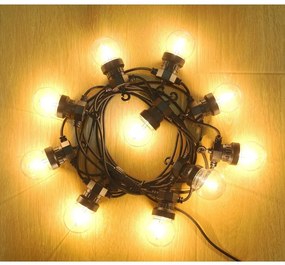 Retlux RGL 115 Łańcuch imprezowy z żarówkami, 10x LED żółty, 5+3 m