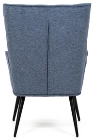 Fotel relaksacyjny 315 BLUE2, ciemnoniebieski