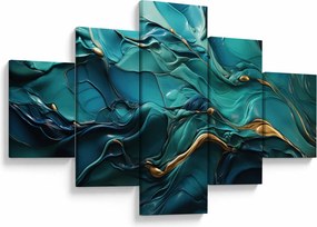 Obraz - Tekstury abstrakcyjne (125x70 cm)