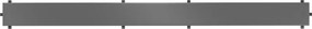 Mexen Flat M13 maskownica 2w1 do odpływu liniowego 50 cm, gun gray szczotkowany - 1E19050