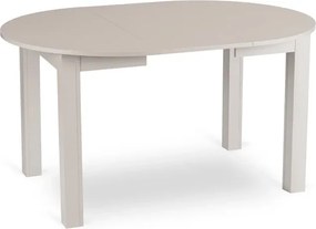Stół Okrągły Rozkładany JAMES 103-223 cm Kaszmir Japandi